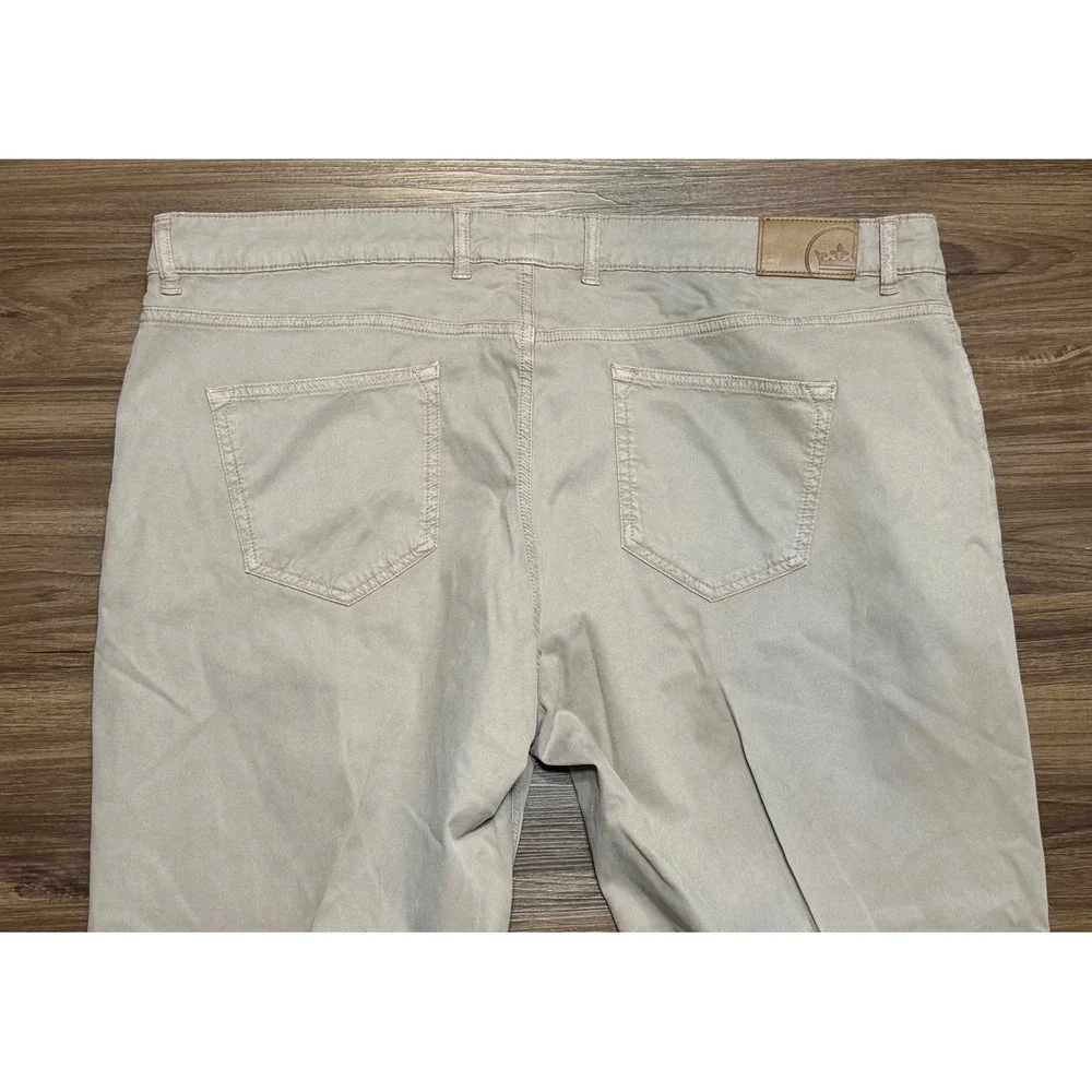 Peter Millar Crown Crafted Tan Khaki 5 Pocket Wayfare Pants Men's Sz 44x32